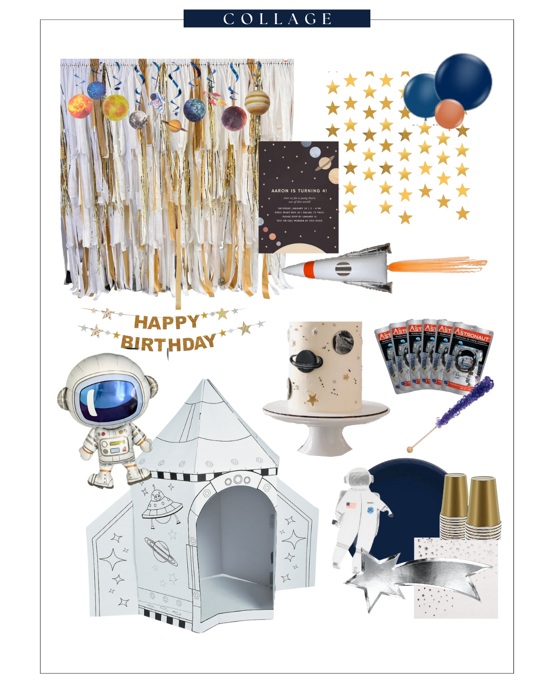 Mission Space Party Pack